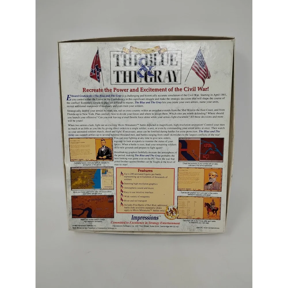 Vintage Impressions Edward Grabowski's The & The (1993) PC Strategy